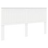 vidaXL Headboard White Engineered wood