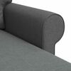 vidaXL Sofa Dark Grey