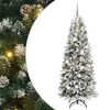 vidaXL Artificial Christmas Tree White 180 cm