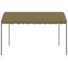 vidaXL Gazebo 4x3x2.6 m Taupe 180 g/m²
