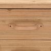 vidaXL Bedside Cabinet Solid Fir Wood 50x35x57 cm