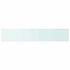 vidaXL Shelf Panel Glass Clear 70x12 cm