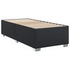 vidaXL Bed Frame without Mattress Black King Single Faux Leather
