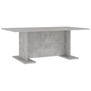 vidaXL Coffee Table Concrete Grey 103,5x60x40 cm Engineered Wood