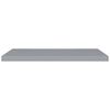 vidaXL Floating Wall Shelf Grey 90x23.5x3.8 cm MDF