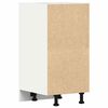 vidaXL Bottom Cabinet Riga White 40x44.5x81.5 cm Engineered Wood