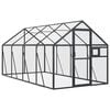 vidaXL Aviary Anthracite 1,79x4x1,85 m Aluminium