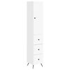 vidaXL Cabinet Set 2 pcs 34.5 x 34.5 x 90 cm Engineered Wood White
