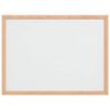 vidaXL Magnetic Whiteboard with Solid Pine Wood Frame 40x30 cm