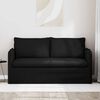 vidaXL Sofa Black 156 x 82 x 85 cm Fabric
