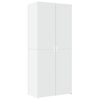 vidaXL Highboard White 80x42.5x185 cm Engineered Wood