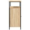 vidaXL Sideboard Sonoma Oak 100x35x80 cm Engineered Wood