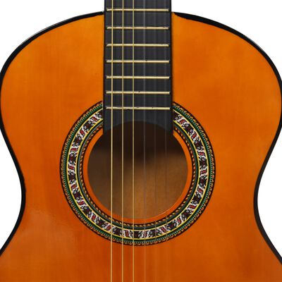 vidaXL 8 Piece Classical Guitar Children Beginner Set 1/2 34"