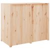 vidaXL Outdoor Kitchen Cabinet MEPPEL 106x55x92 cm Solid Wood Pine