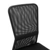vidaXL Office Chair Black 44x52x100 cm Mesh Fabric