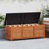 vidaXL Garden Storage Box 150x50x55 cm Solid Eucalyptus Wood