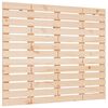 vidaXL Wall Headboard 96x3x91.5 cm Solid Wood Pine