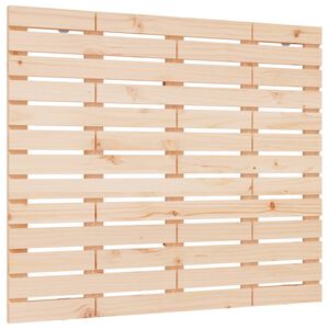 vidaXL Wall Headboard 96x3x91.5 cm Solid Wood Pine