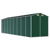 vidaXL Garden Shed Green 191x725x198 cm Galvanised Steel