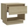 vidaXL Bedside Cabinets 2 pcs Sonoma Oak 45x34x44 cm Engineered Wood
