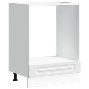 vidaXL Oven Cabinet "Kalmar" White Engineered Wood