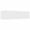 vidaXL TV Cabinet White 120x30x30 cm Engineered Wood