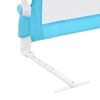 vidaXL Toddler Safety Bed Rail Blue 120x42 cm Polyester