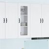 vidaXL Kitchen Cabinet Kalmar White 40 x 31 x 100 cm Engineered Wood