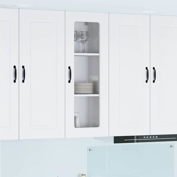 vidaXL Kitchen Cabinet Kalmar White 40 x 31 x 100 cm Engineered Wood