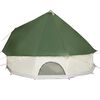vidaXL Family Tent Tipi 6-Person Green Waterproof