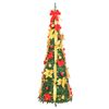 vidaXL Artificial Christmas Tree Pop-up 150 LEDs Green 180 cm