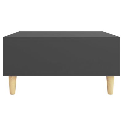 vidaXL Coffee Table Grey 60x60x30 cm Engineered Wood