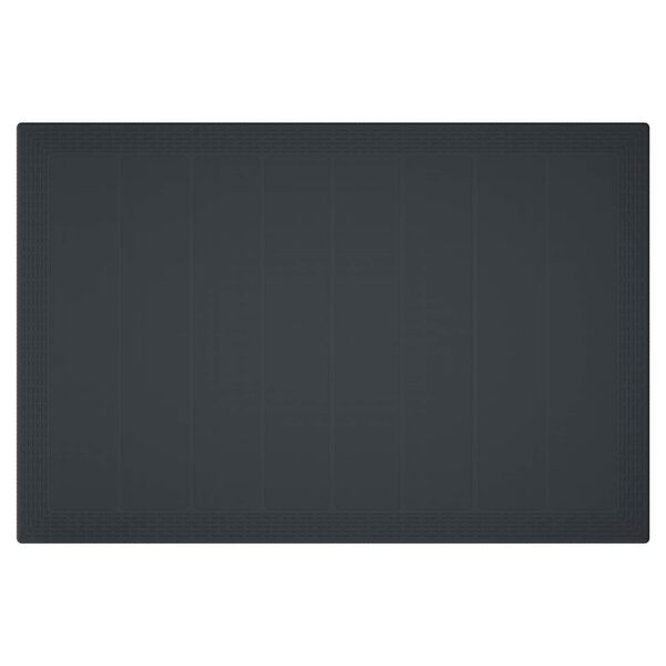 vidaXL Garden Dining Set 5 pcs Anthracite Polt rattan