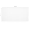 vidaXL Table Protector Transparent 180x90 cm 1.6 mm PVC