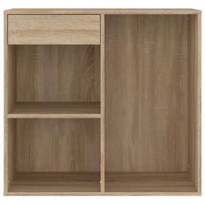 vidaXL Cosmetic Cabinet Sonoma Oak 80x40x75 cm Engineered Wood
