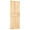 vidaXL Door NARVIK Natural 80 x 210 cm Solid Pine Wood