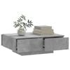 vidaXL Coffee Table Concrete Grey 90x60x31 cm Engineered Wood