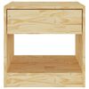 vidaXL Bedside Cabinet 40x31x40 cm Solid Pinewood