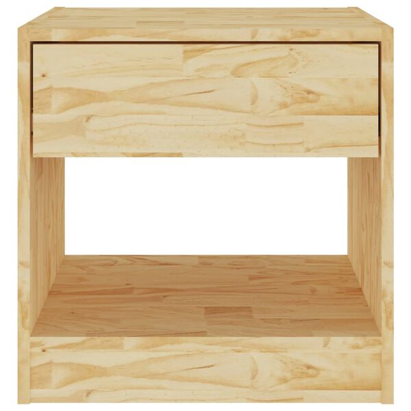 vidaXL Bedside Cabinet 40x31x40 cm Solid Pinewood