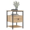 vidaXL Bedside Cabinets 2 pcs Sonoma Oak 40x42x56 cm Engineered Wood