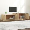 vidaXL TV Cabinet Sonoma Oak 158.5x36x45 cm Engineered Wood