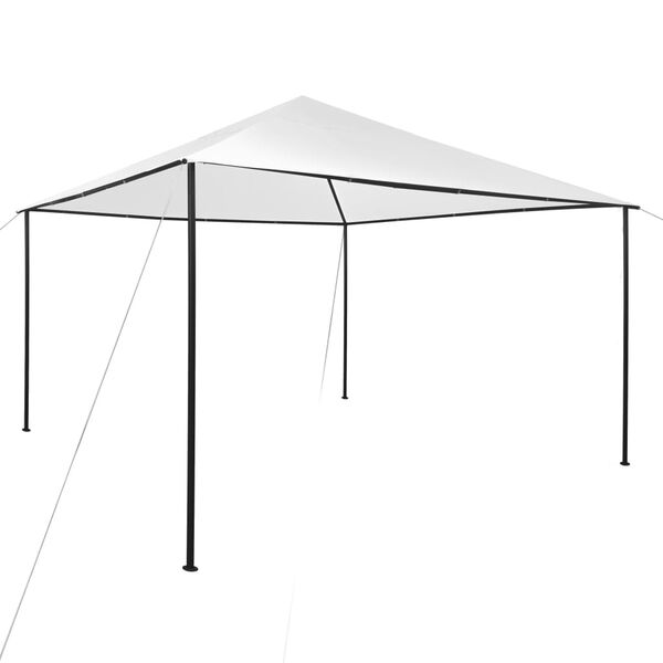 vidaXL Gazebo 4x4x3 m White 180 g/m²