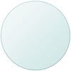 vidaXL Table Top Tempered Glass Round 400 mm
