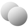 vidaXL Wall Mirrors 2 pcs 70 cm Round Glass