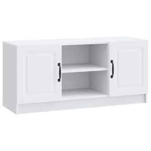 vidaXL TV Cabinet White 102 x 34.5 x 47 cm Engineered Wood