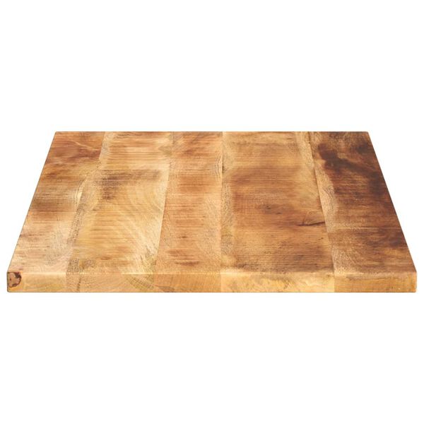 vidaXL Table Top 120x60x2.5 cm Rectangular Solid Wood Rough Mango