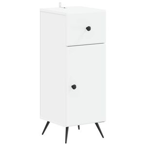 vidaXL Bathroom Storage Cainet BREDA White 30 x 31 x 80 cm