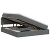 vidaXL Storage Bed with Headboard 153 x 203 cm Fabric