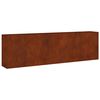 vidaXL Garden Raised Bed 280x40x80 cm Corten Steel