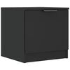 vidaXL Bedside Cabinets 2 pcs Black 40x39x40 cm